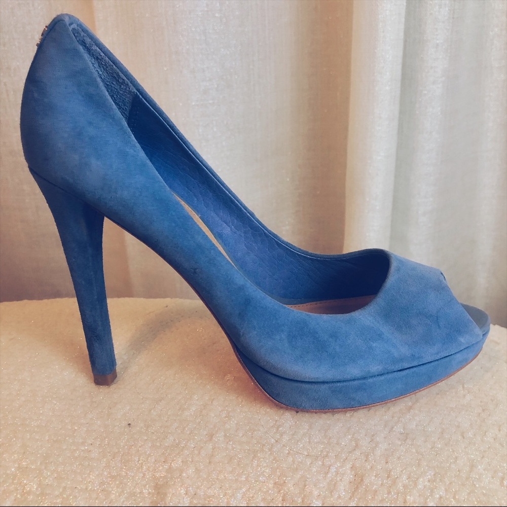 Coach Suede Heels
